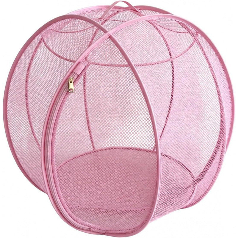 Large Foldable 360-Degree Rolling Mesh Cat Playpen Ball