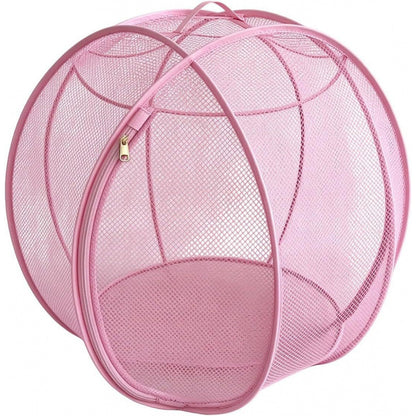 Large Foldable 360-Degree Rolling Mesh Cat Playpen Ball